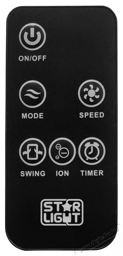 Star-Light VTS-001 toronyventil&aacute;tor, 60 W, oszcill&aacute;ci&oacute;, időz&iacute;tő, t&aacute;vir&aacute;ny&iacute;t&oacute;, belső hőm&eacute;rs&eacute;klet kijelző H&aacute;ztart&aacute;s / Otthon / K&uuml;lt&eacute;r - Ventil&aacute;tor / L&eacute;gkondicion&aacute;l&oacute; - &Aacute;ll&oacute; / padl&oacute; ventil&aacute;tor - 534694