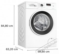 Bosch WGE03200BY Serie 2 H&aacute;ztart&aacute;s / Otthon / K&uuml;lt&eacute;r - Mos&oacute;g&eacute;p / sz&aacute;r&iacute;t&oacute;g&eacute;p - El&ouml;lt&ouml;ltős norm&aacute;l (60cm-ig) mos&oacute;g&eacute;p - 515220