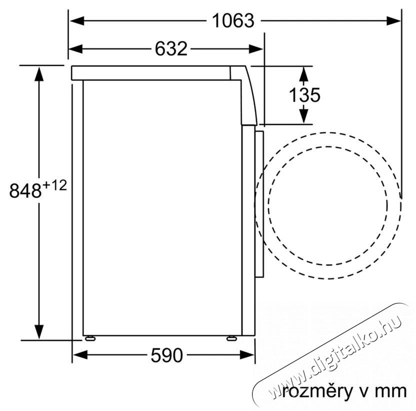 Bosch WGE03200BY Serie 2 H&aacute;ztart&aacute;s / Otthon / K&uuml;lt&eacute;r - Mos&oacute;g&eacute;p / sz&aacute;r&iacute;t&oacute;g&eacute;p - El&ouml;lt&ouml;ltős norm&aacute;l (60cm-ig) mos&oacute;g&eacute;p - 515220