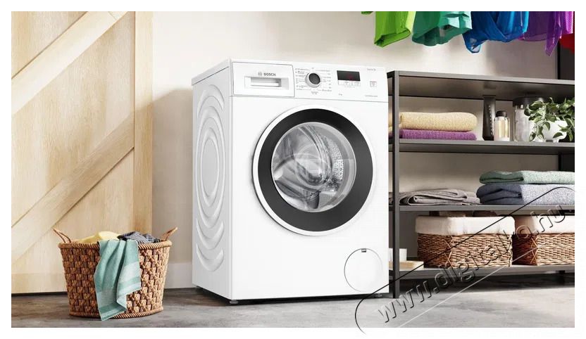 Bosch WGE03200BY Serie 2 H&aacute;ztart&aacute;s / Otthon / K&uuml;lt&eacute;r - Mos&oacute;g&eacute;p / sz&aacute;r&iacute;t&oacute;g&eacute;p - El&ouml;lt&ouml;ltős norm&aacute;l (60cm-ig) mos&oacute;g&eacute;p - 515220