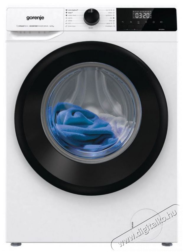 Gorenje WNHEI74SAS SteamTech H&aacute;ztart&aacute;s / Otthon / K&uuml;lt&eacute;r - Mos&oacute;g&eacute;p / sz&aacute;r&iacute;t&oacute;g&eacute;p - El&ouml;lt&ouml;ltős keskeny (45cm-ig) mos&oacute;g&eacute;p - 515435