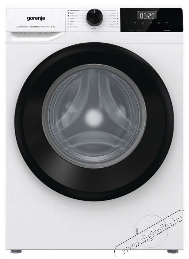 Gorenje WNHEI74SAS SteamTech H&aacute;ztart&aacute;s / Otthon / K&uuml;lt&eacute;r - Mos&oacute;g&eacute;p / sz&aacute;r&iacute;t&oacute;g&eacute;p - El&ouml;lt&ouml;ltős keskeny (45cm-ig) mos&oacute;g&eacute;p - 515435