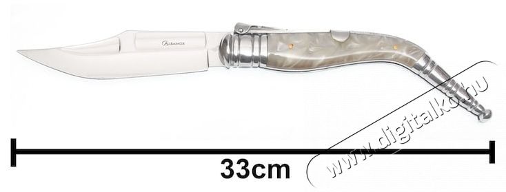 Albainox zsebk&eacute;s, akril penge, 14 cm, z&aacute;rhat&oacute; rozsdamentes ac&eacute;l H&aacute;ztart&aacute;s / Otthon / K&uuml;lt&eacute;r - J&aacute;t&eacute;k / Sport - Kieg&eacute;sz&iacute;tő - 534126