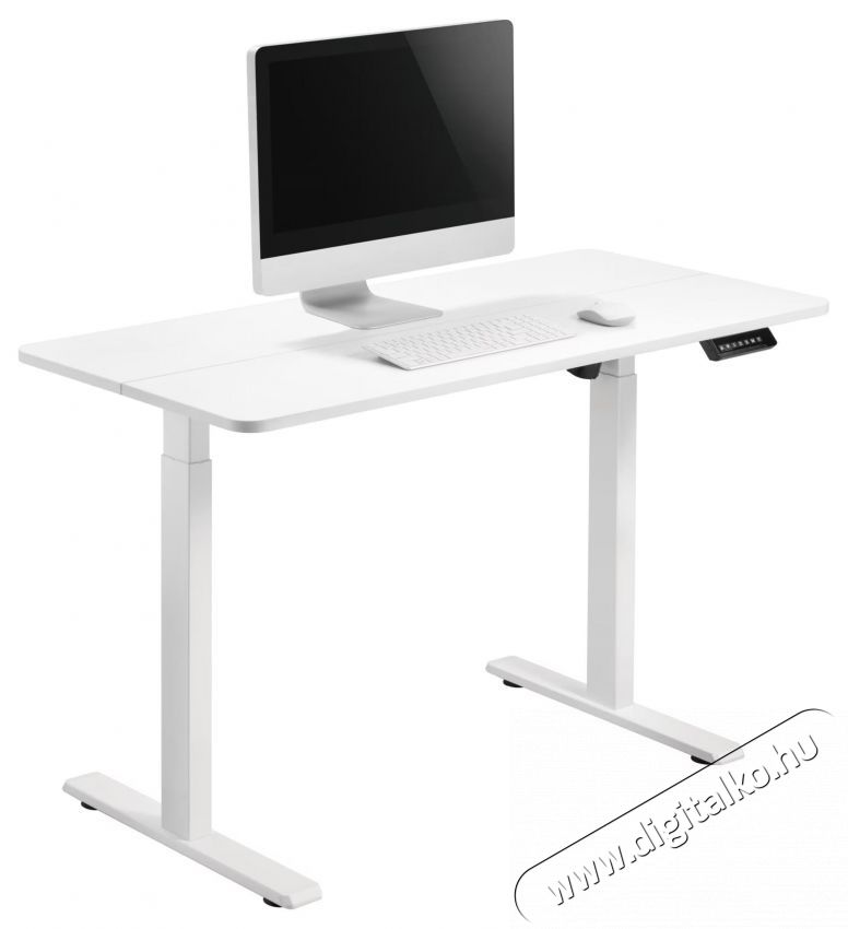 A+ &Aacute;ll&iacute;that&oacute; magass&aacute;g&uacute; &iacute;r&oacute;asztal, Elektromos, 120x60 cm, Feh&eacute;r Iroda &eacute;s sz&aacute;m&iacute;t&aacute;stechnika - Egy&eacute;b sz&aacute;m&iacute;t&aacute;stechnikai term&eacute;k - 535905