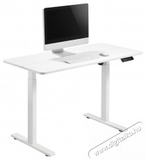 A+ &Aacute;ll&iacute;that&oacute; magass&aacute;g&uacute; &iacute;r&oacute;asztal, Elektromos, 120x60 cm, Feh&eacute;r Iroda &eacute;s sz&aacute;m&iacute;t&aacute;stechnika - Egy&eacute;b sz&aacute;m&iacute;t&aacute;stechnikai term&eacute;k - 535905