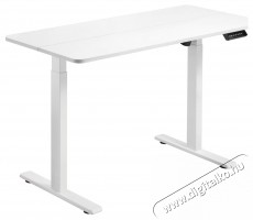 A+ &Aacute;ll&iacute;that&oacute; magass&aacute;g&uacute; &iacute;r&oacute;asztal, Elektromos, 120x60 cm, Feh&eacute;r Iroda &eacute;s sz&aacute;m&iacute;t&aacute;stechnika - Egy&eacute;b sz&aacute;m&iacute;t&aacute;stechnikai term&eacute;k - 535905