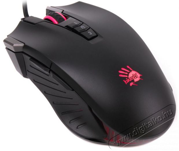 A4-Tech V9M Bloody optikai egér - fekete Iroda és számítástechnika - Egér - Vezetékes egér - 359705