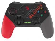 A4-Tech A4TJOY47405 Bloody GPW 50 PC/PS3 vezeték nélküli fekete-piros kontroller Iroda és számítástechnika - Játék konzol - Kontroller - 514791