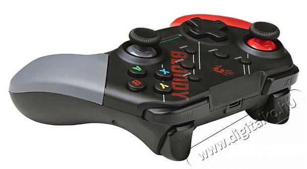 A4-Tech A4TJOY47405 Bloody GPW 50 PC/PS3 vezet&eacute;k n&eacute;lk&uuml;li fekete-piros kontroller Iroda &eacute;s sz&aacute;m&iacute;t&aacute;stechnika - J&aacute;t&eacute;k konzol - Kontroller - 514791