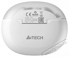 A4-Tech B25 TWS feh&eacute;r Audio-Video / Hifi / Multim&eacute;dia - F&uuml;l &eacute;s Fejhallgat&oacute;k - F&uuml;lhallgat&oacute; - 524017