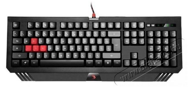 A4-Tech Bloody B120 USB LED Gamer billentyűzet HU - fekete/piros Iroda és számítástechnika - Billentyűzet / billentyűzet szett - Vezetékes - 323885