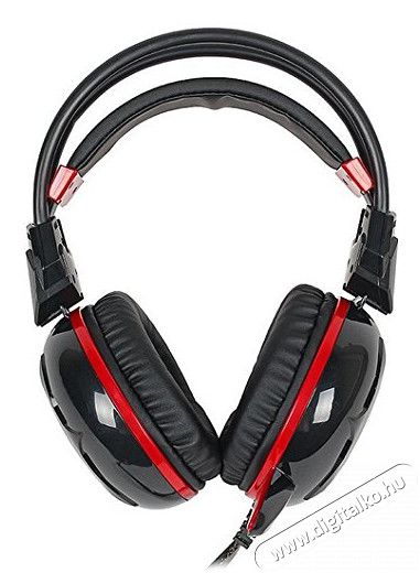 A4-Tech Bloody G300 sztereó USB Gamer headset - fekete/piros Audio-Video / Hifi / Multimédia - Fül és Fejhallgatók - Fejhallgató mikrofonnal / headset - 323624
