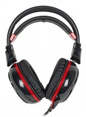 A4-Tech Bloody G300 sztereó USB Gamer headset - fekete/piros Audio-Video / Hifi / Multimédia - Fül és Fejhallgatók - Fejhallgató mikrofonnal / headset - 323624