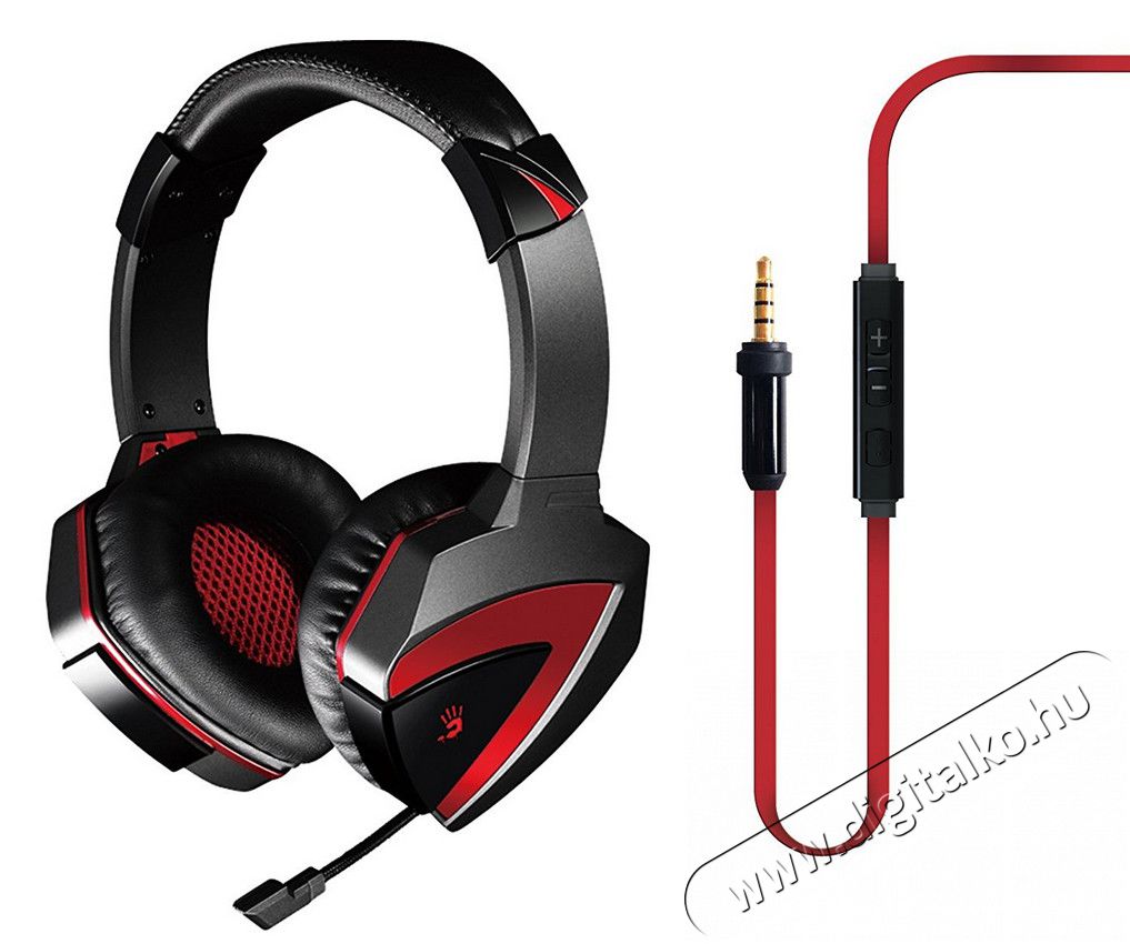 A4-Tech Bloody G500 sztereo USB Gamer headset Audio-Video / Hifi / Multimédia - Fül és Fejhallgatók - Fejhallgató mikrofonnal / headset - 323625