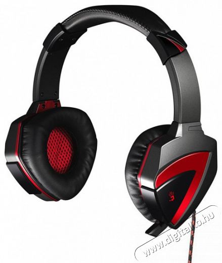 A4-Tech Bloody G501 USB 7.1 Gamer headset - fekete/piros Audio-Video / Hifi / Multimédia - Fül és Fejhallgatók - Fejhallgató mikrofonnal / headset - 323812
