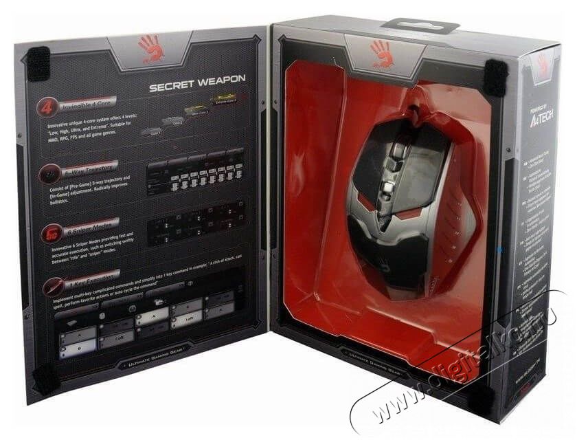 A4-Tech Bloody Terminator TL80 Gamer egér Iroda és számítástechnika - Egér - Vezetékes egér - 326788