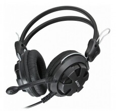 A4-Tech HS-28-1 Gamer headset - fekete Audio-Video / Hifi / Multimédia - Fül és Fejhallgatók - Fejhallgató mikrofonnal / headset - 323626