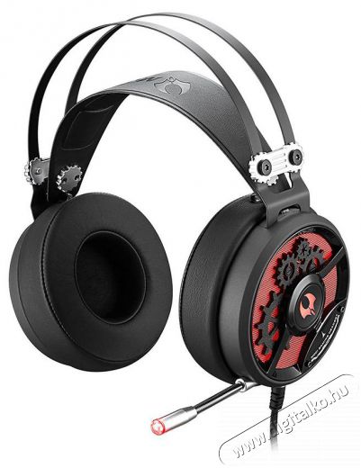 A4-Tech BloodyM660 Golden Sound Gamer headset - fekete-piros Audio-Video / Hifi / Multimédia - Fül és Fejhallgatók - Fejhallgató mikrofonnal / headset - 325819