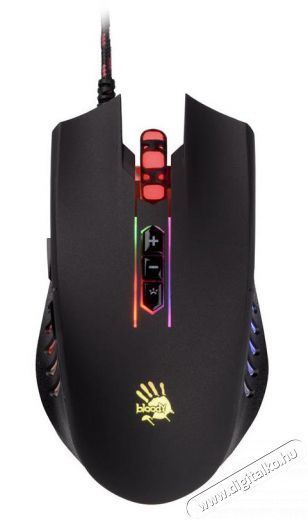 A4-Tech Bloody Q81 Neon XGlide Gamer egér Iroda és számítástechnika - Egér - Vezetékes egér - 338172