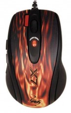 A4-Tech XL-750BK-2 lézer USB Gamer egér - vörös mintás Iroda és számítástechnika - Egér - Vezetékes egér - 323861