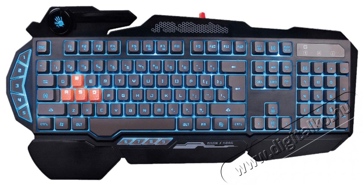 A4-Tech Bloody B318 USB mechanikus Gamer billentyűzet HU Iroda és számítástechnika - Billentyűzet / billentyűzet szett - Vezetékes - 323804