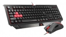 A4-Tech Bloody Blazing B1500 Gamer billentyűzet + egér Iroda és számítástechnika - Billentyűzet / billentyűzet szett - Vezetékes - 323871