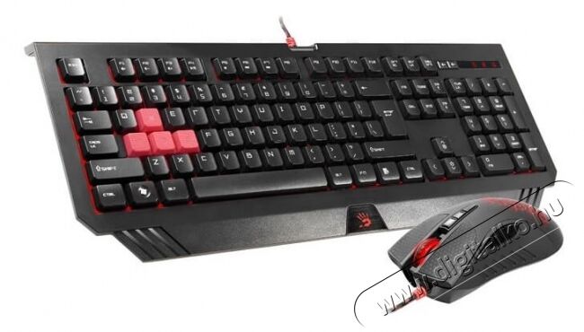 A4-Tech Bloody Blazing B1500 Gamer billentyűzet + egér Iroda és számítástechnika - Billentyűzet / billentyűzet szett - Vezetékes - 323871