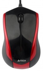 A4-Tech N-400-2 V-Track USB egér - piros/fekete Iroda és számítástechnika - Egér - Vezetékes egér - 323808