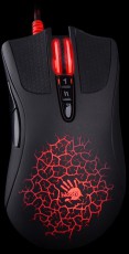 A4-Tech Bloody A9081 (A90+B081) Gamer egér + egérpad Iroda és számítástechnika - Egér - Vezetékes egér - 338165