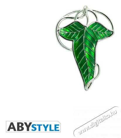 ABYSSE CORP The Lord of the Rings Lorien Leaf fém kitűző Egyéb - Nem forgalmazzuk ! - 389608