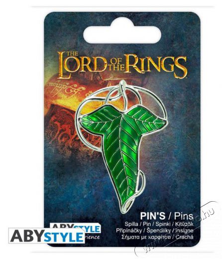 ABYSSE CORP The Lord of the Rings Lorien Leaf fém kitűző Egyéb - Nem forgalmazzuk ! - 389608