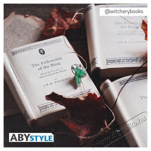 ABYSSE CORP The Lord of the Rings Lorien Leaf fém kitűző Egyéb - Nem forgalmazzuk ! - 389608