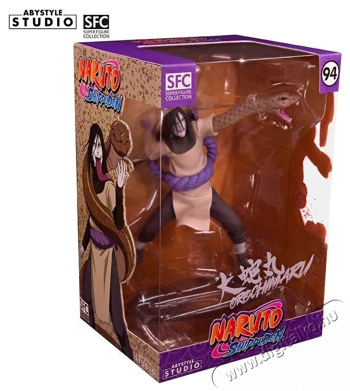 Abysse Naruto Shippuden - Orochimaru - figura H&aacute;ztart&aacute;s / Otthon / K&uuml;lt&eacute;r - J&aacute;t&eacute;k / Sport - J&aacute;t&eacute;kfigura - 531681