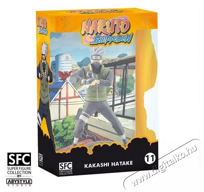 Abysse Naruto Shippuden - Kakashi - figura H&aacute;ztart&aacute;s / Otthon / K&uuml;lt&eacute;r - J&aacute;t&eacute;k / Sport - J&aacute;t&eacute;kfigura - 531671