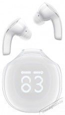 Acefast  T9 White Audio-Video / Hifi / Multimédia - Fül és Fejhallgatók - Fülhallgató mikrofonnal / headset - 518492