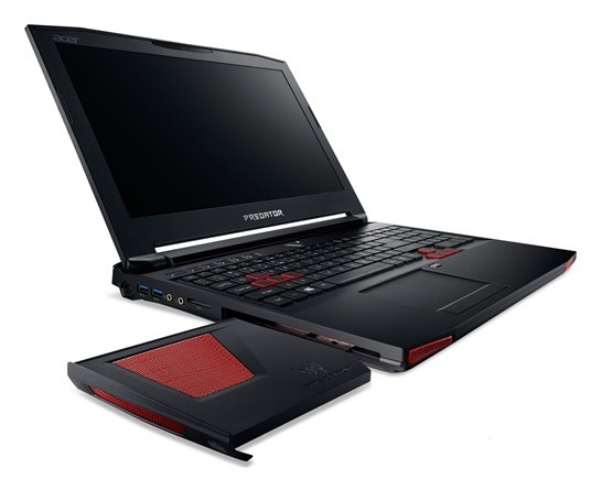 Acer Predator G9-593-7950 15,6" FHD IPS/Intel Core i7-7700HQ 2,8GHz/16GB/128GB+1TB/DVD író/fekete Iroda és számítástechnika - Notebook - 311129