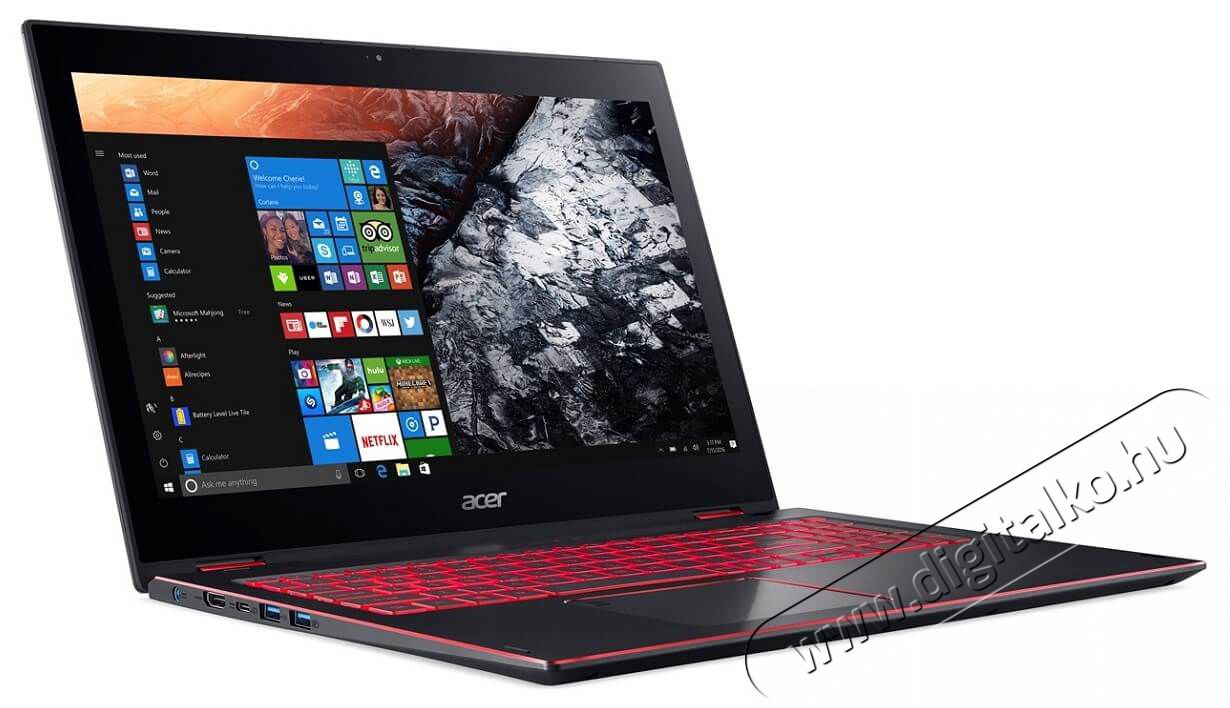 Acer Nitro 5 Spin NP515-51-56GF (NH.Q2YEU.001) notebook Iroda és számítástechnika - Notebook - 332390