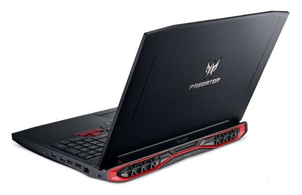 Acer Predator G9-593-73UT 15,6" FHD IPS/Intel Core i7-7700HQ 2,8GHz/16GB/256GB+1TB/DVD író/fekete Iroda és számítástechnika - Notebook - 311125