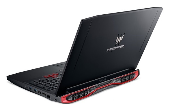 Acer Predator G9-593-7950 15,6" FHD IPS/Intel Core i7-7700HQ 2,8GHz/16GB/128GB+1TB/DVD író/fekete Iroda és számítástechnika - Notebook - 311129