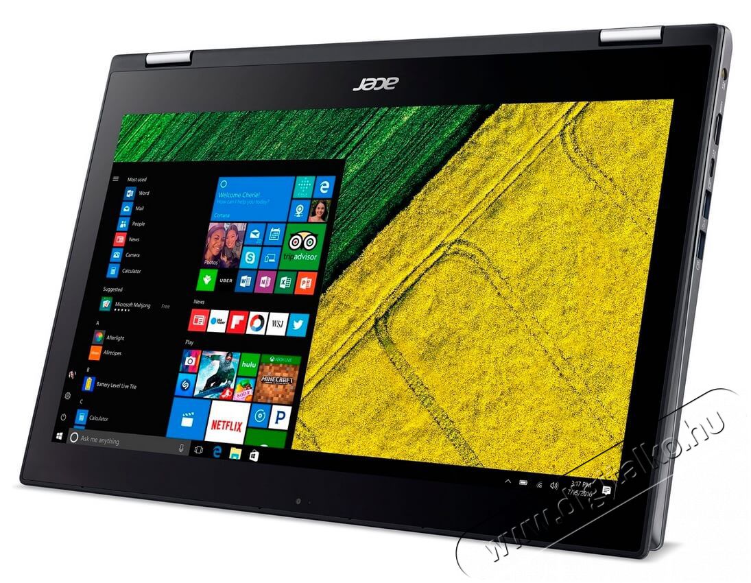 Acer Spin 5 SP515-51N-83EF 15,6 FHD IPS/Intel Core i7-8550U/8GB/256GB+1TB/Int. VGA/Win10/szürke laptop Egyéb - Nem forgalmazzuk ! - 339521