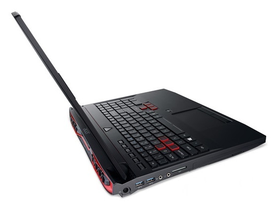 Acer Predator G9-593-7950 15,6" FHD IPS/Intel Core i7-7700HQ 2,8GHz/16GB/128GB+1TB/DVD író/fekete Iroda és számítástechnika - Notebook - 311129