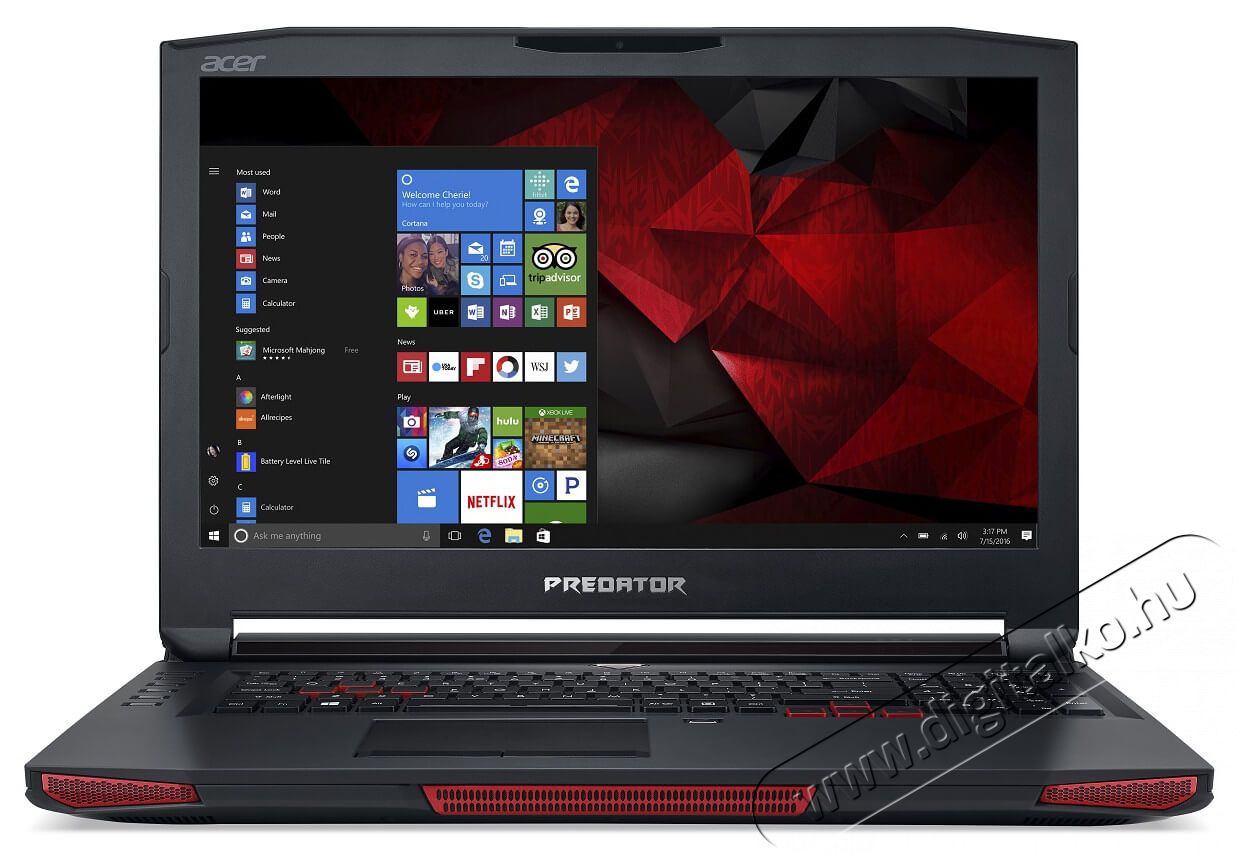 Acer Predator GX-792-757J Gamer notebook Iroda és számítástechnika - Notebook - 311149