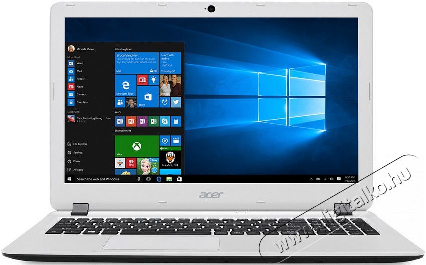 Acer Aspire ES1-533-P03D notebook - fehér Iroda és számítástechnika - Notebook - 311028