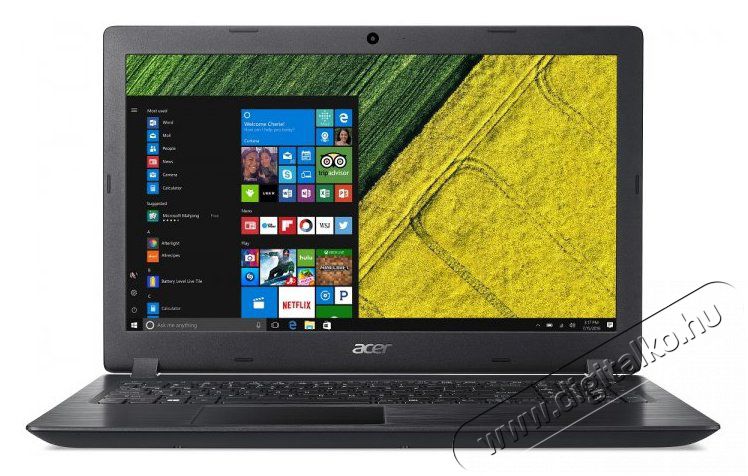 Acer Aspire A315-53-38A5 15,6/Intel Core i3-7020U /4GB/256GB/Int. VGA/fekete laptop Egyéb - Nem forgalmazzuk ! - 341922