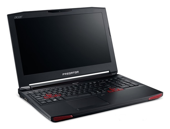 Acer Predator G9-593-7950 15,6" FHD IPS/Intel Core i7-7700HQ 2,8GHz/16GB/128GB+1TB/DVD író/fekete Iroda és számítástechnika - Notebook - 311129