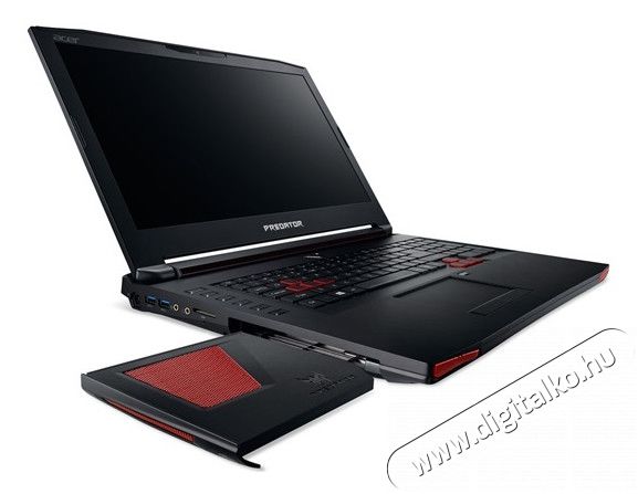 Acer Predator G9-793-72F5 17,3" FHD IPS/Intel Core i7-7700HQ 2,8GHz/8GB/128GB+1TB/DVD író/fekete Iroda és számítástechnika - Notebook - 311132