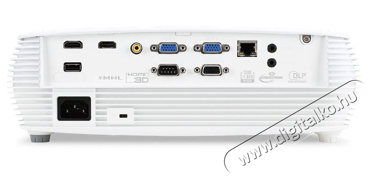 Acer P5330W DLP 3D projektor - fehér Televíziók - Kivetítő - Kivetítő - 332393