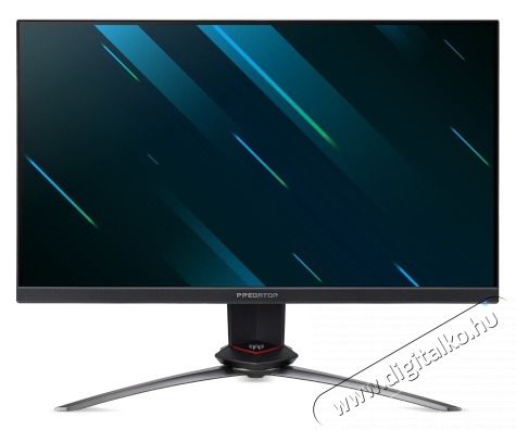 Acer LED Monitor Predator XB253QGXbmiiprzx 24,5, 2ms, 400nits, 240Hz, G-Sync, 2xHDMI, DP, MM, Pivot, fekete Iroda &eacute;s sz&aacute;m&iacute;t&aacute;stechnika - Monitor - Monitor - 490650