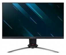 Acer LED Monitor Predator XB253QGXbmiiprzx 24,5, 2ms, 400nits, 240Hz, G-Sync, 2xHDMI, DP, MM, Pivot, fekete Iroda &eacute;s sz&aacute;m&iacute;t&aacute;stechnika - Monitor - Monitor - 490650