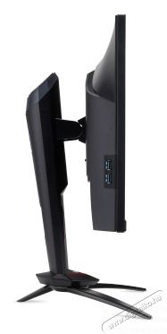 Acer LED Monitor Predator XB253QGXbmiiprzx 24,5, 2ms, 400nits, 240Hz, G-Sync, 2xHDMI, DP, MM, Pivot, fekete Iroda &eacute;s sz&aacute;m&iacute;t&aacute;stechnika - Monitor - Monitor - 490650